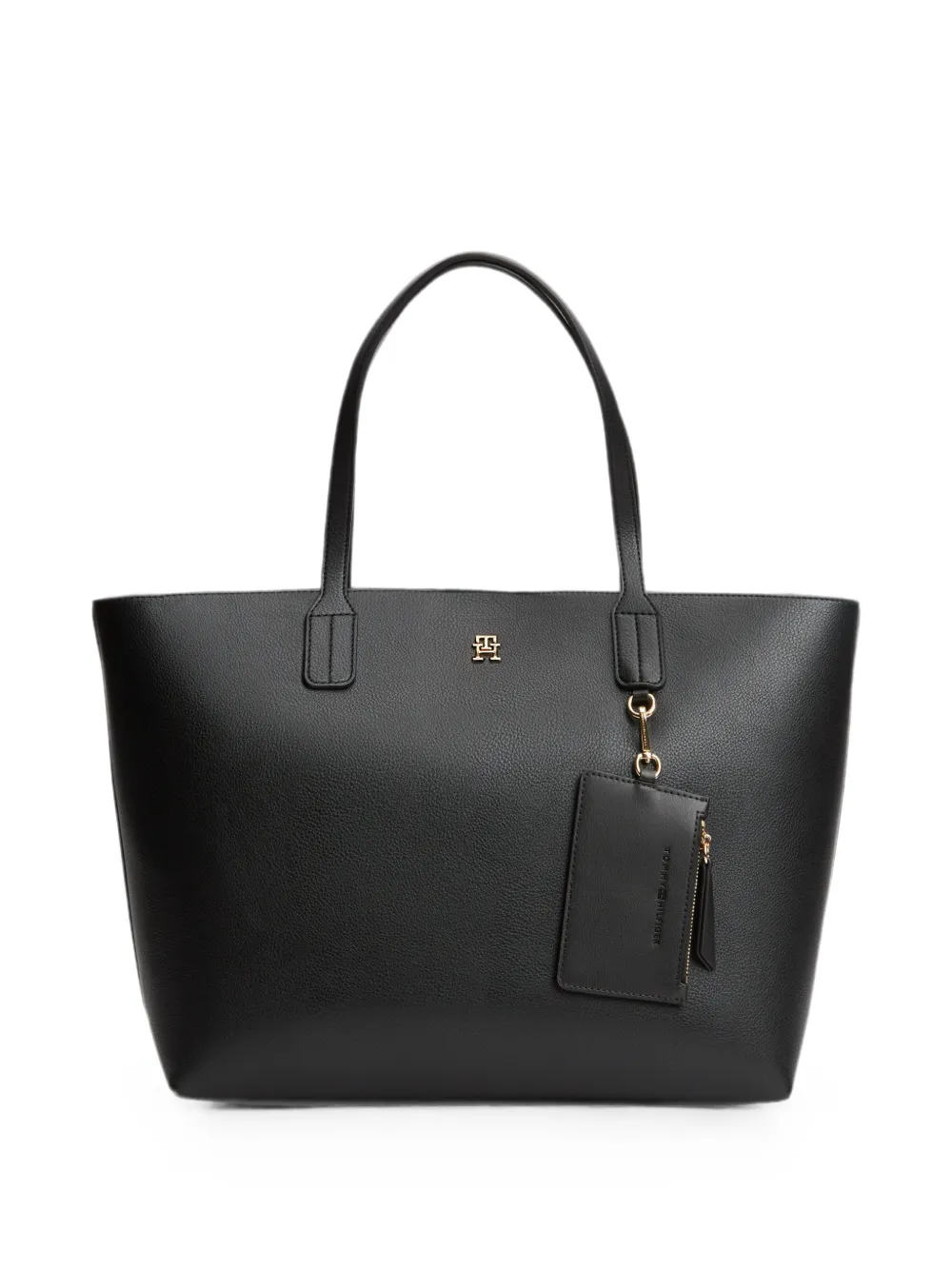 Tommy Hilfiger logo-plaque shoulder bag - Nero