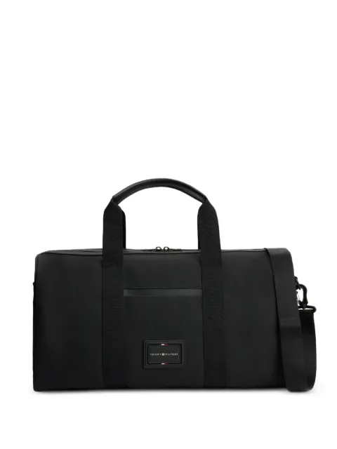 Tommy Hilfiger logo-patch holdall bag