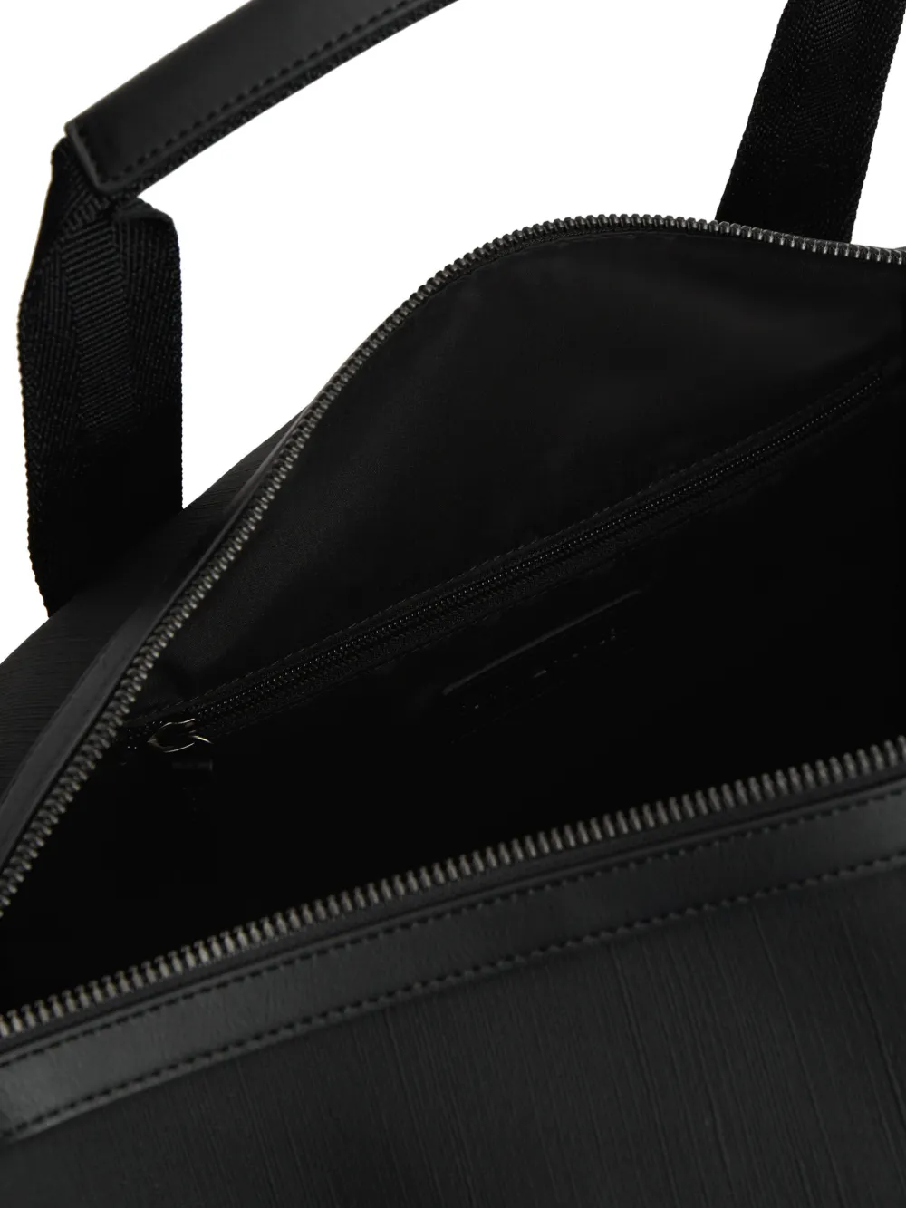 Tommy Hilfiger Reistas met logopatch Zwart