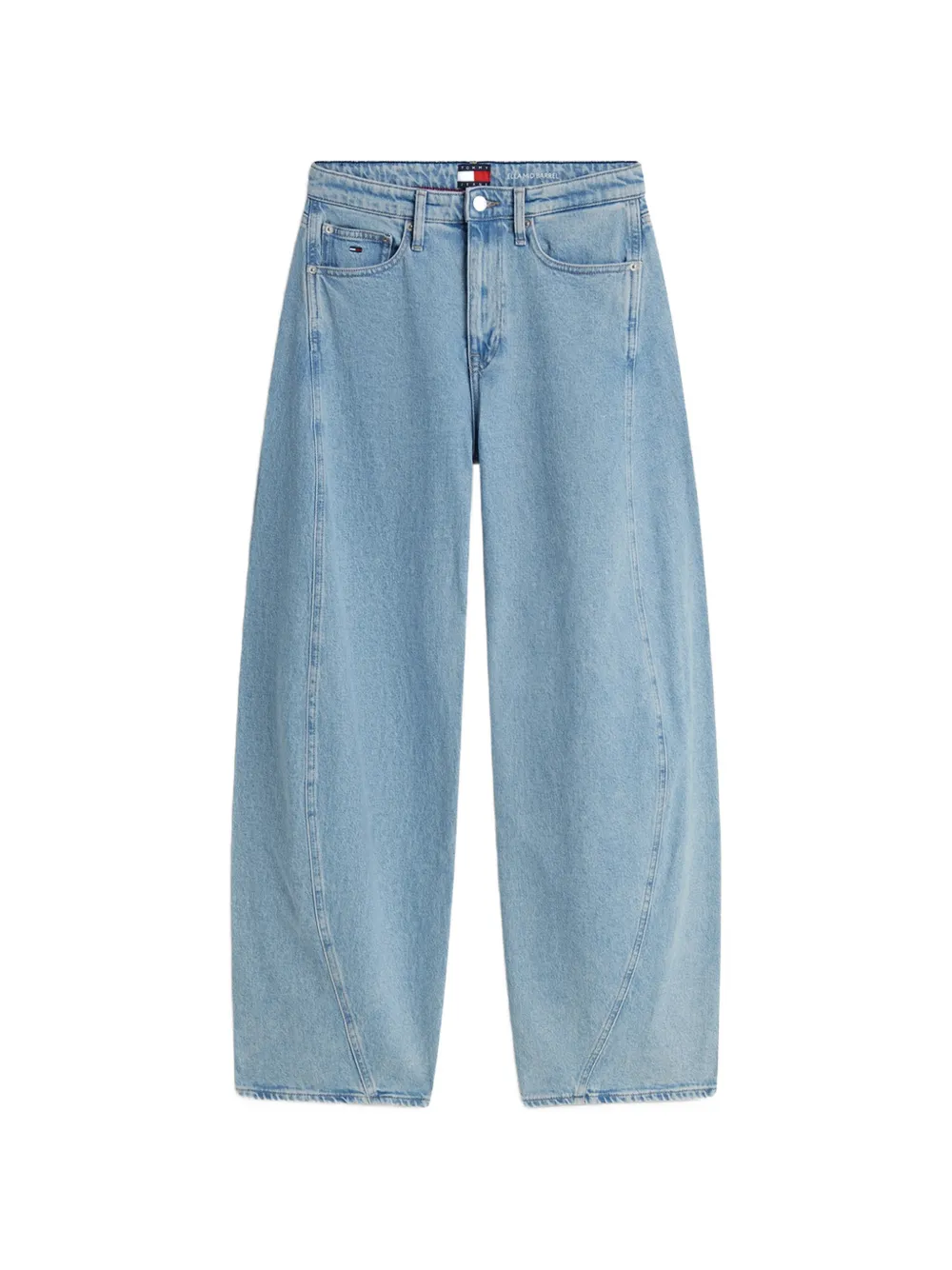 Tommy Hilfiger barrel-leg jeans - Blu