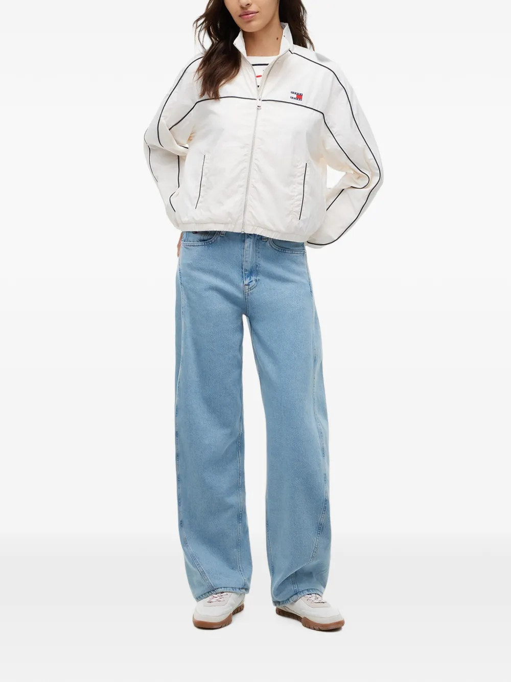 Tommy Hilfiger Jeans met barrel pijpen Blauw