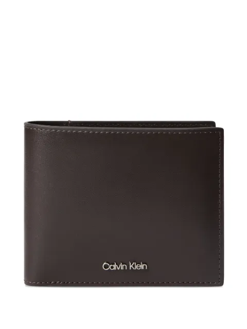 Calvin Klein logo-plaque bifold wallet