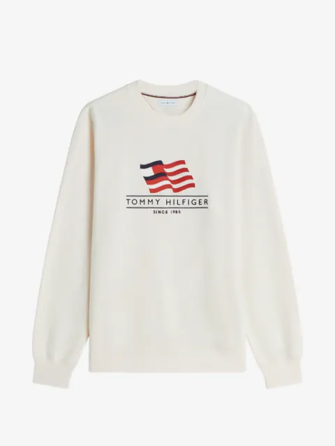 Tommy Hilfiger logo-embroidered sweatshirt
