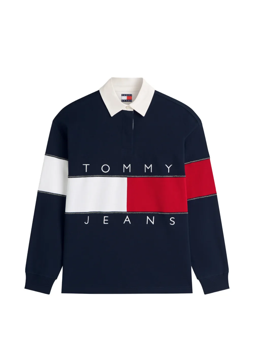 Tommy Hilfiger logo-embroidered sweatshirt - Blu