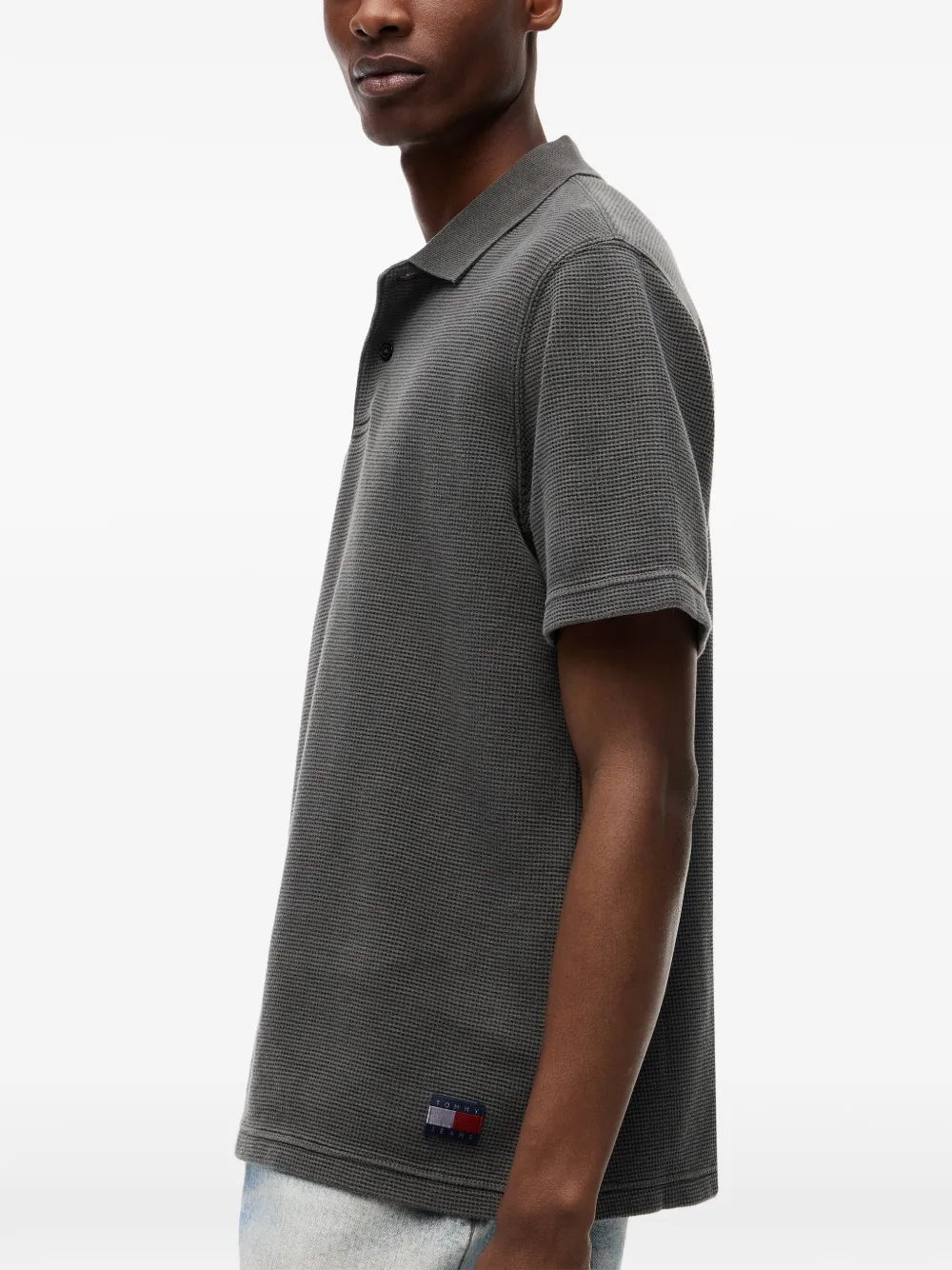 Tommy Hilfiger Poloshirt met korte mouwen Zwart