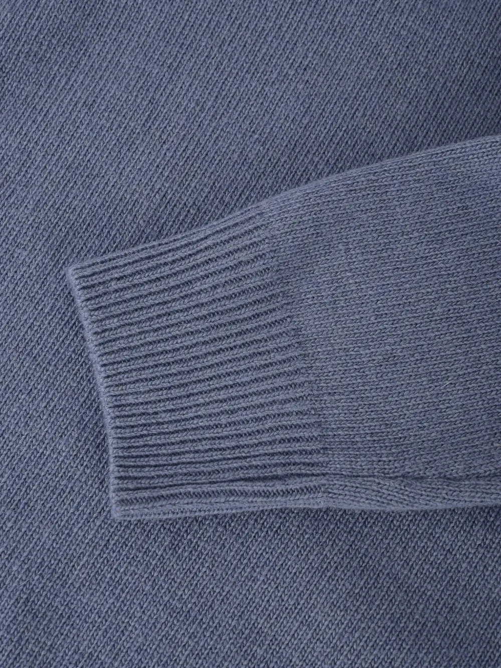 Stone Island Junior Compass patch half-zip sweater Blauw