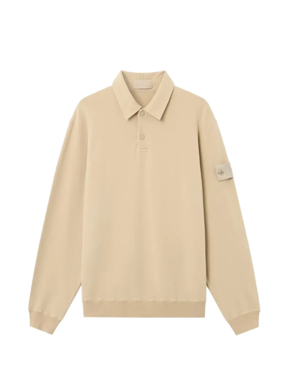 Stone Island 5100076 Light Pure RWS Wool_S.I. Ghost sweatshirt Beige