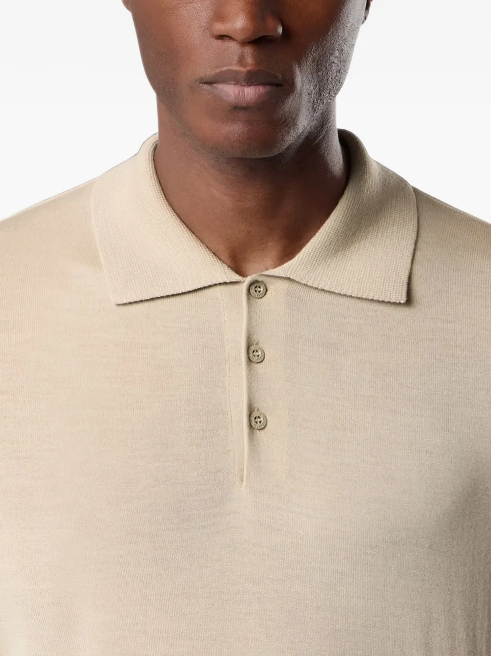 Stone Island 5100076 Light Pure RWS Wool_S.I. Ghost sweatshirt Beige