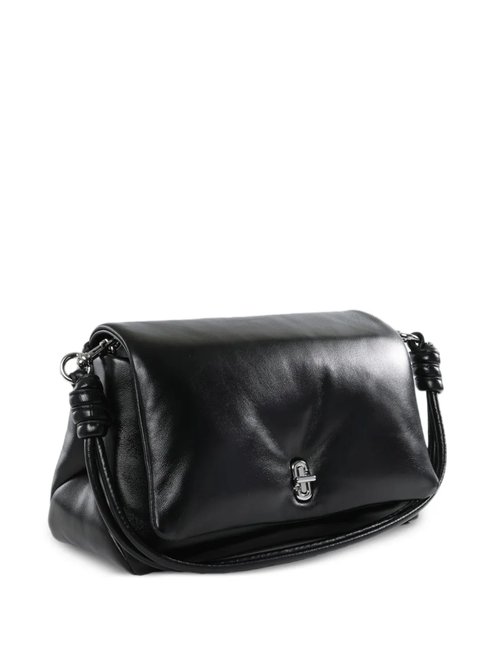 Marc Jacobs The Dual gewatteerde schoudertas Zwart
