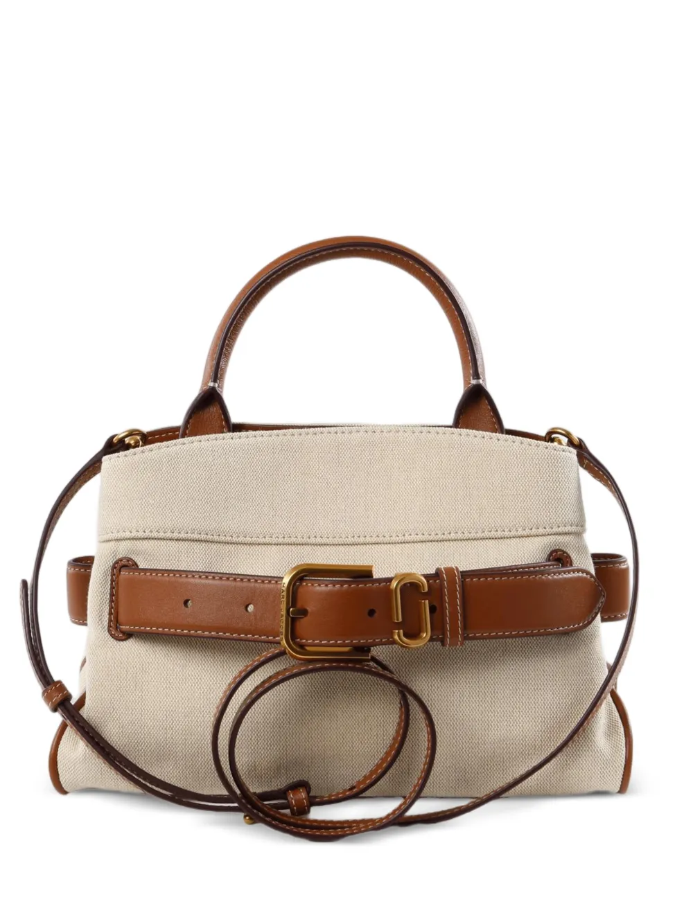 Marc Jacobs The Small Satchel belted tote bag - Toni neutri