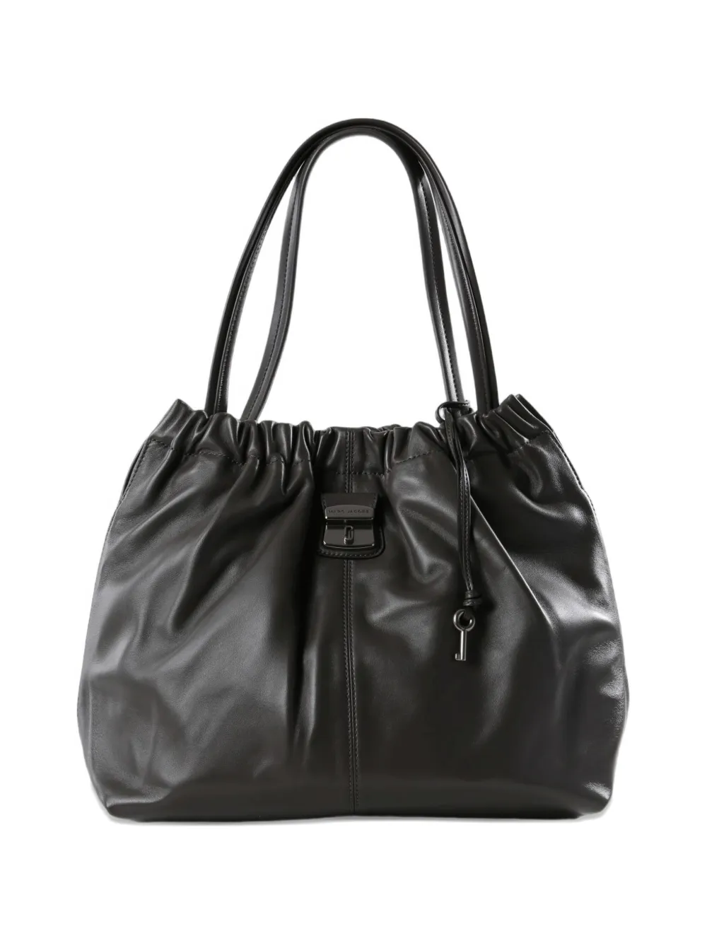 Marc Jacobs The Cristina ruched tote bag - Black