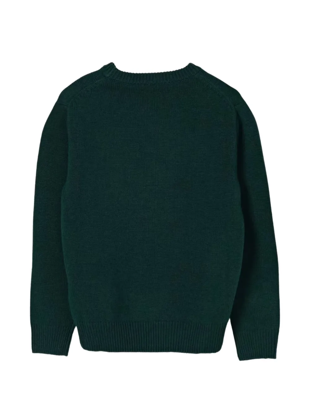 MC2 Saint Barth Kids Bern intarsia trui Groen