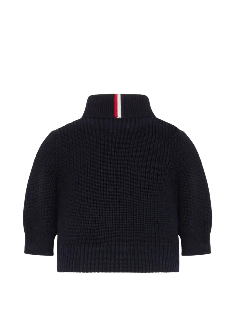 Moncler Enfant Gewatteerd jack met vlakken Blauw