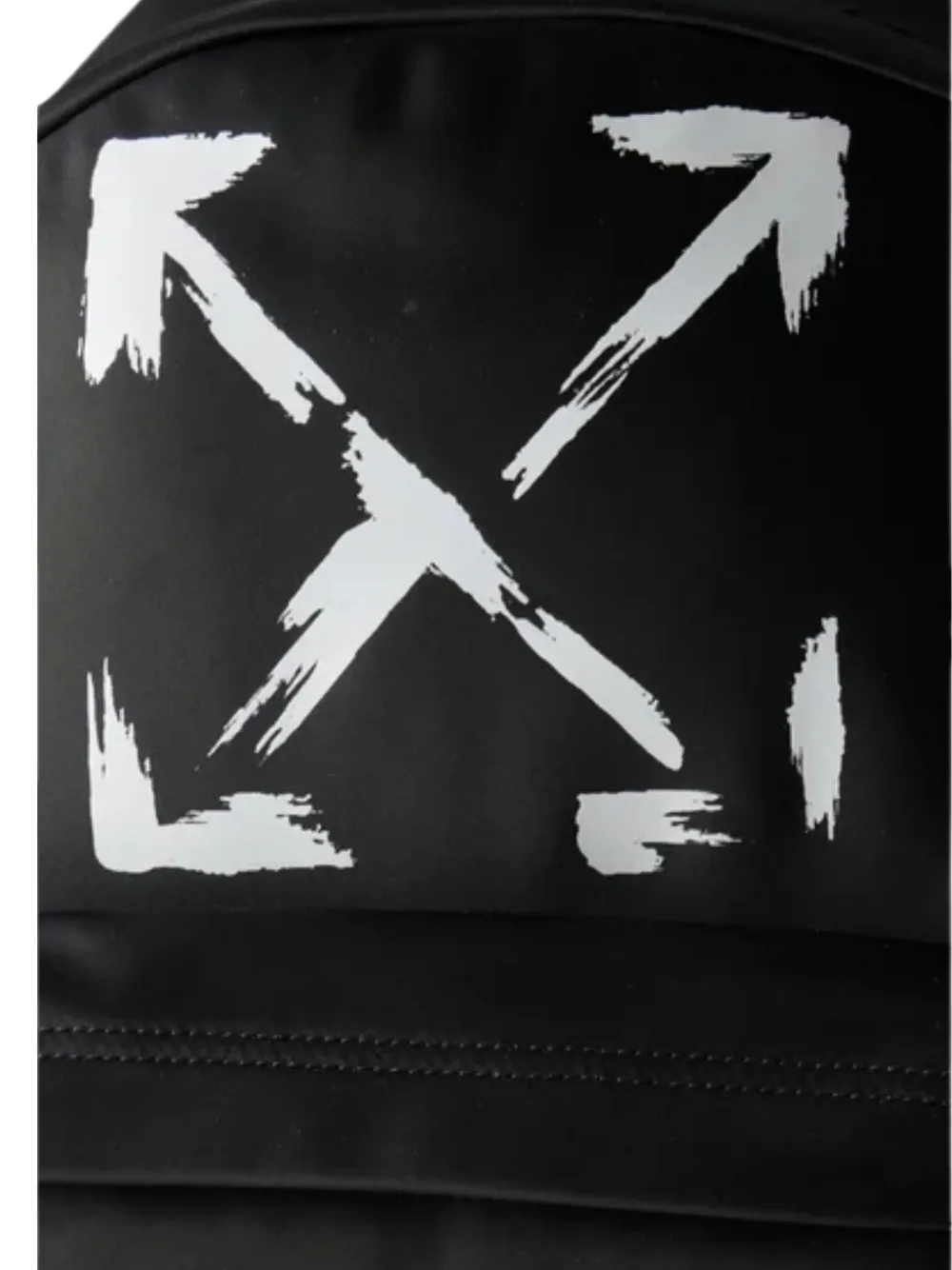  Off-white Kids Mochila Con Motivo Arrows - Negro 