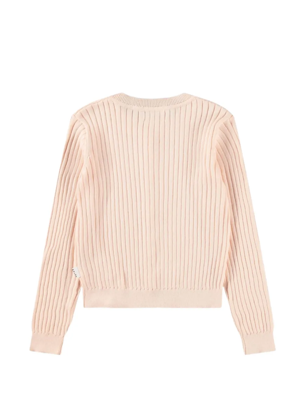 Molo Ribgebreid vest Roze