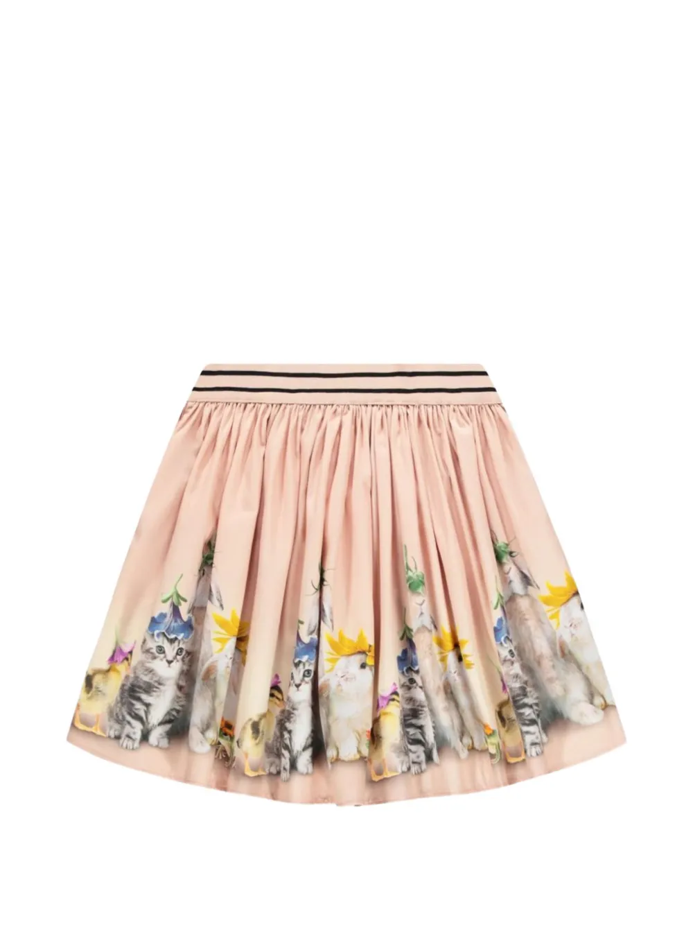 Molo Brenda gathered midi skirt - Rosa