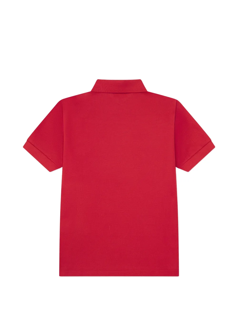 Lacoste Kids Poloshirt met logopatch Rood