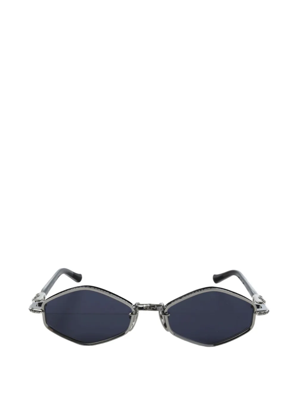 Chrome Hearts geometric-frame sunglasses - Silver