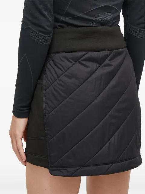 Smartwool quilted panelled mini skirt