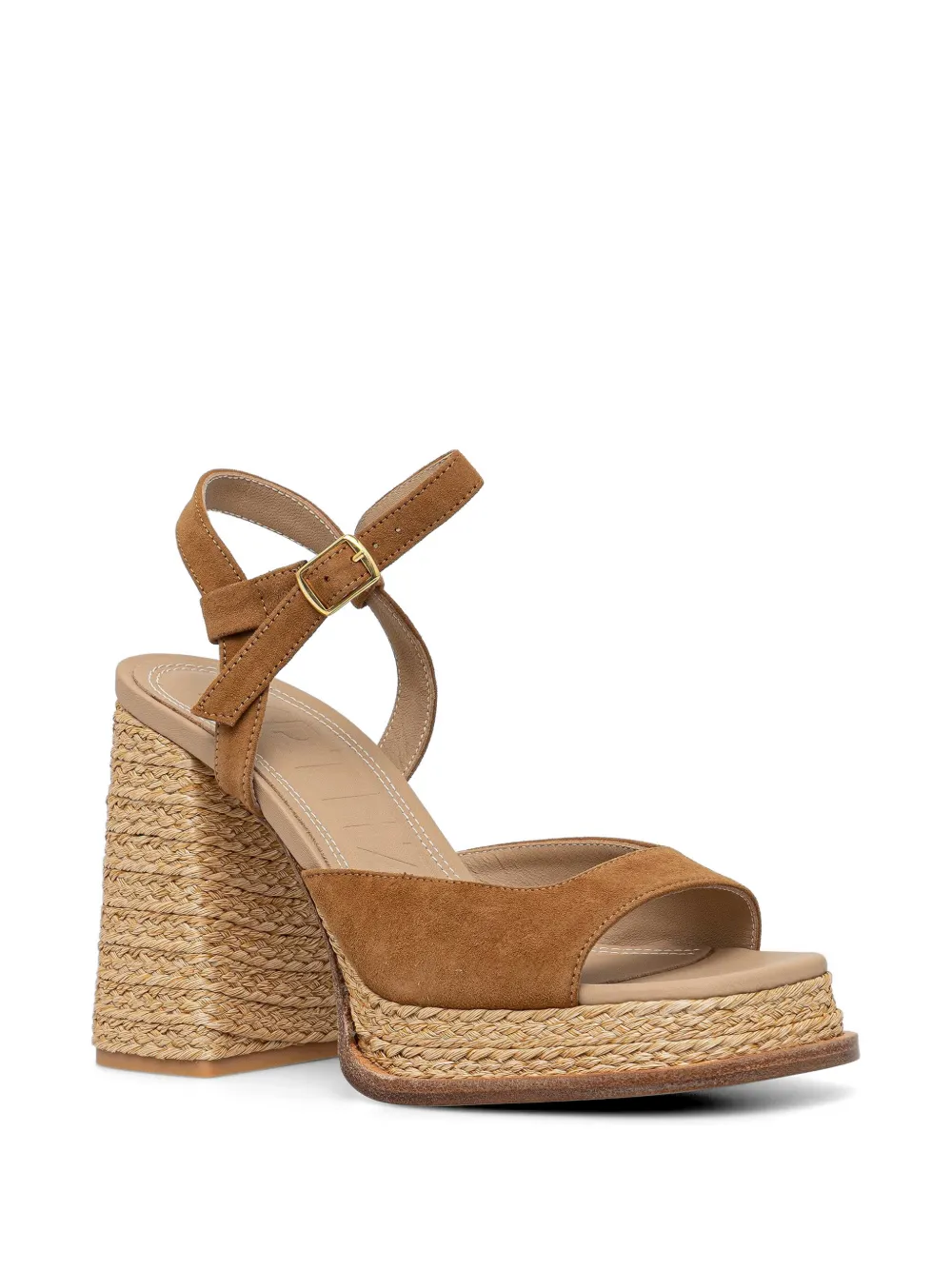 Souliers Martinez Gracia woven-platform sandals Bruin