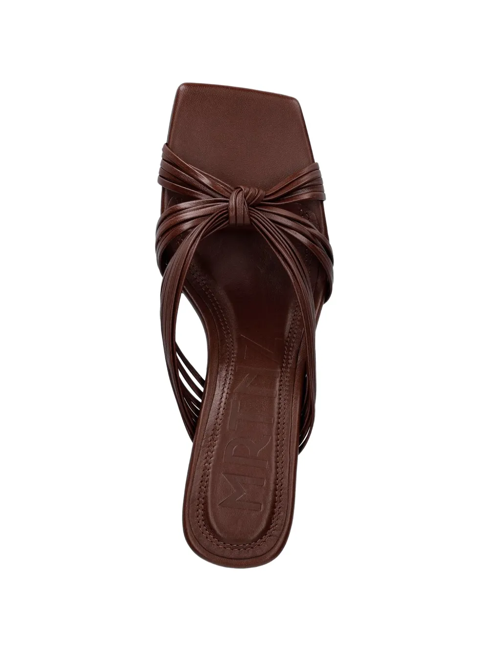 Souliers Martinez Amanda geknoopte sandalen Bruin