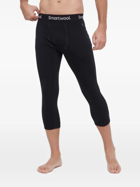Smartwool logo-waistband cropped ski pants