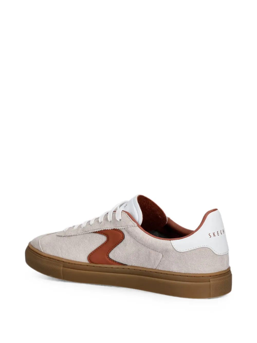 Skechers Arch Fit Legend Romah sneakers met logo-patch Beige