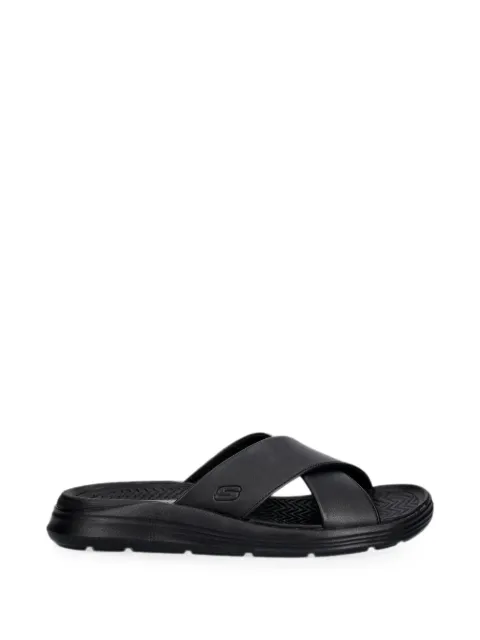 Skechers Relaxed Fit Sargo Denal crossover-strap sandals