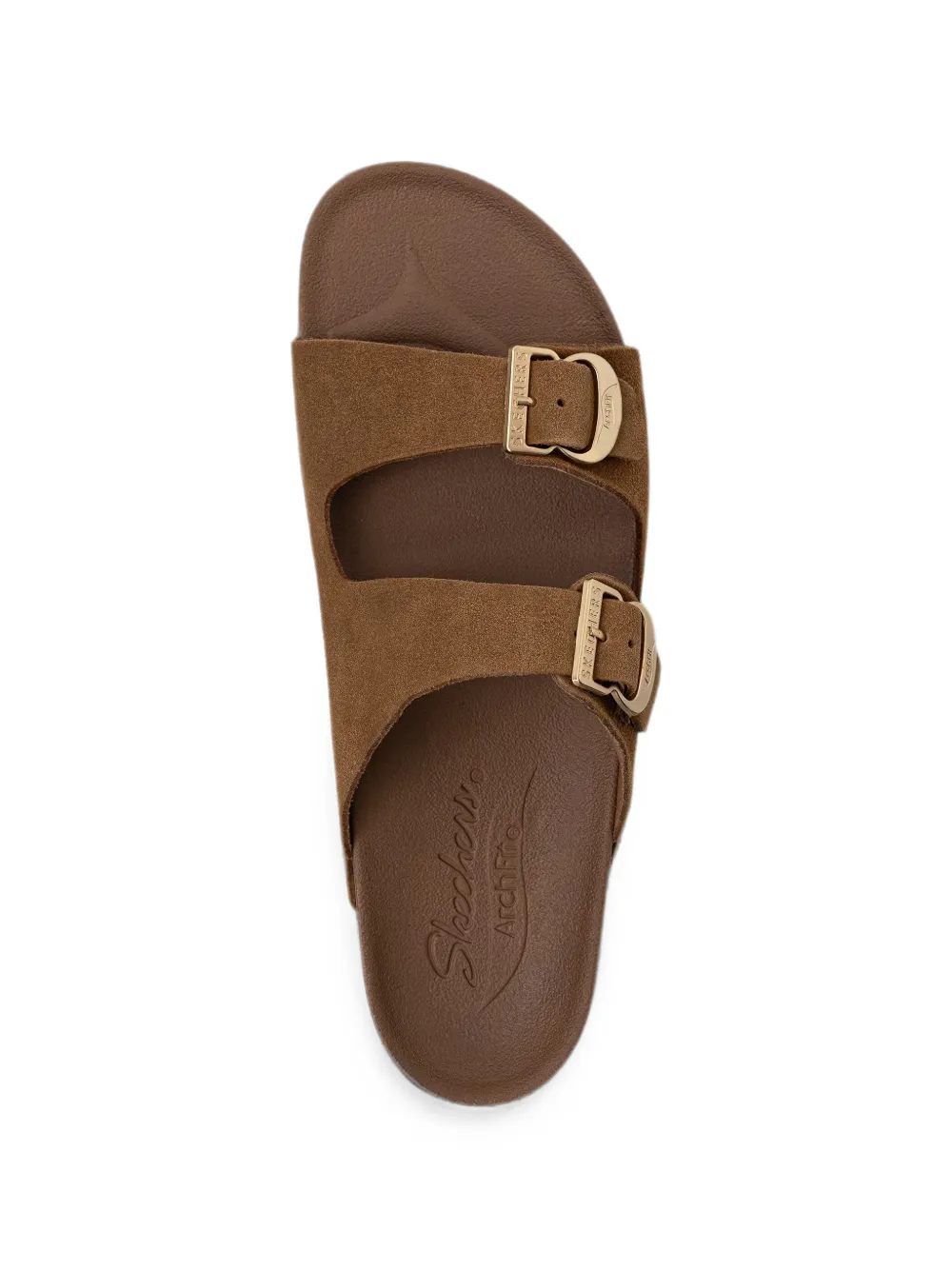 Skechers Arch Fit Granola sandalen met gespsluiting Bruin