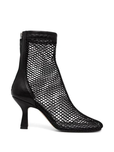 Souliers Martinez Fira mesh leather ankle boots