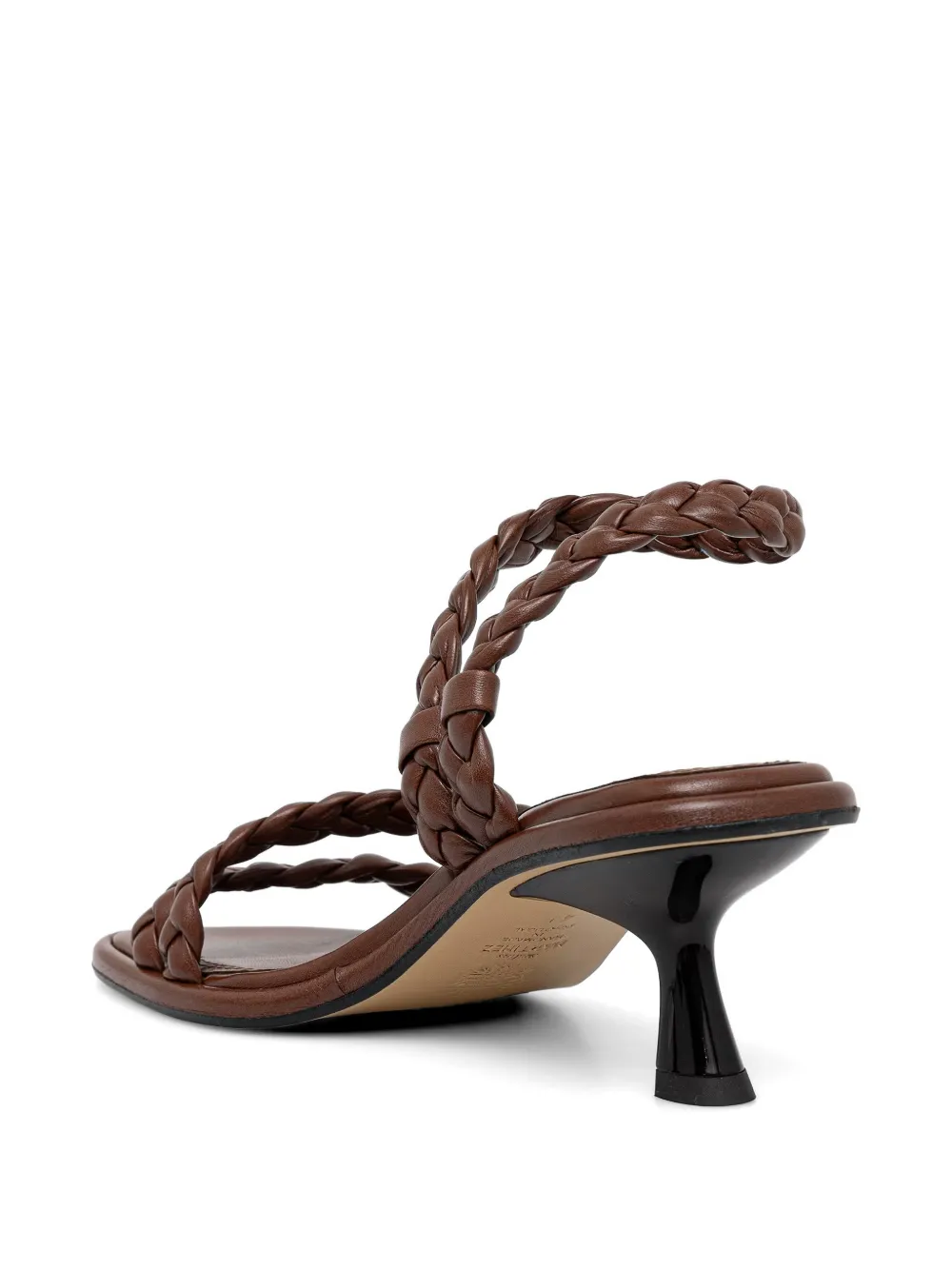 Souliers Martinez Anaya braided sandals Bruin