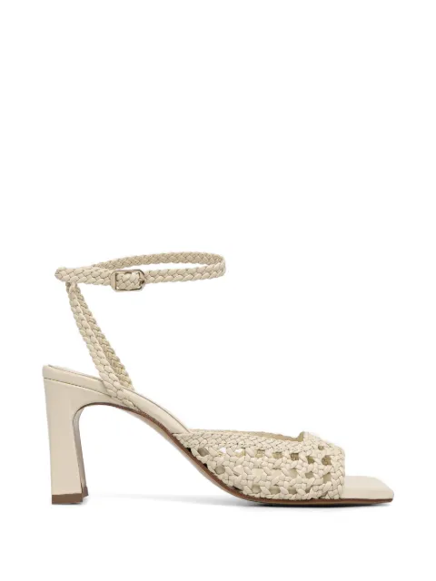 Souliers Martinez Lea woven ankle-strap sandals