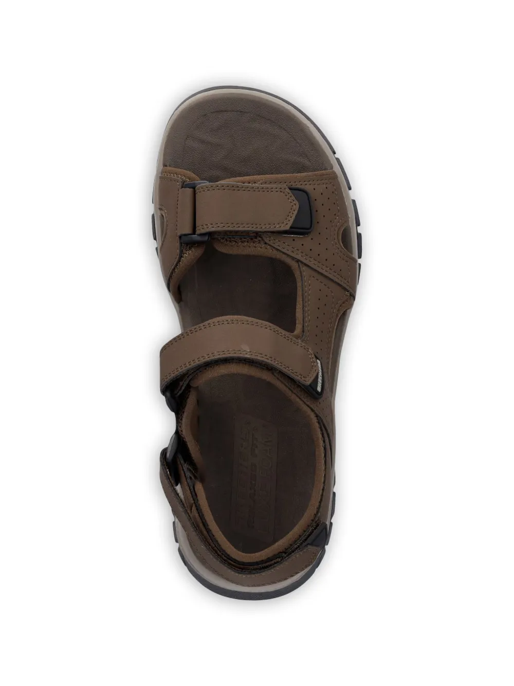 Skechers Wagner sandalen met klittenband Bruin