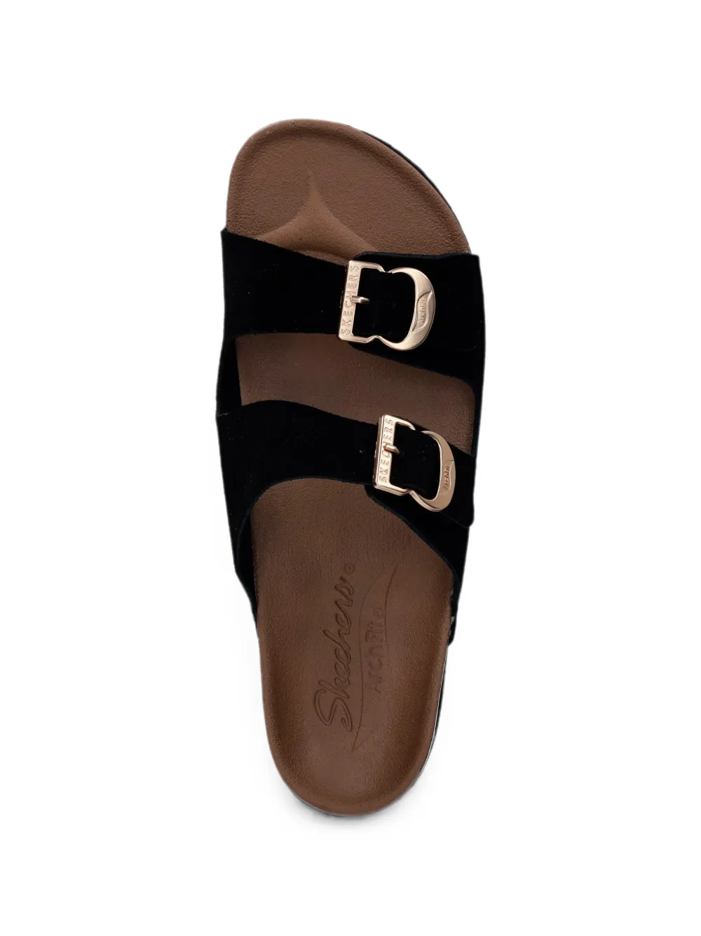 Skechers ArchFit Granola sandalen met gespsluiting Zwart
