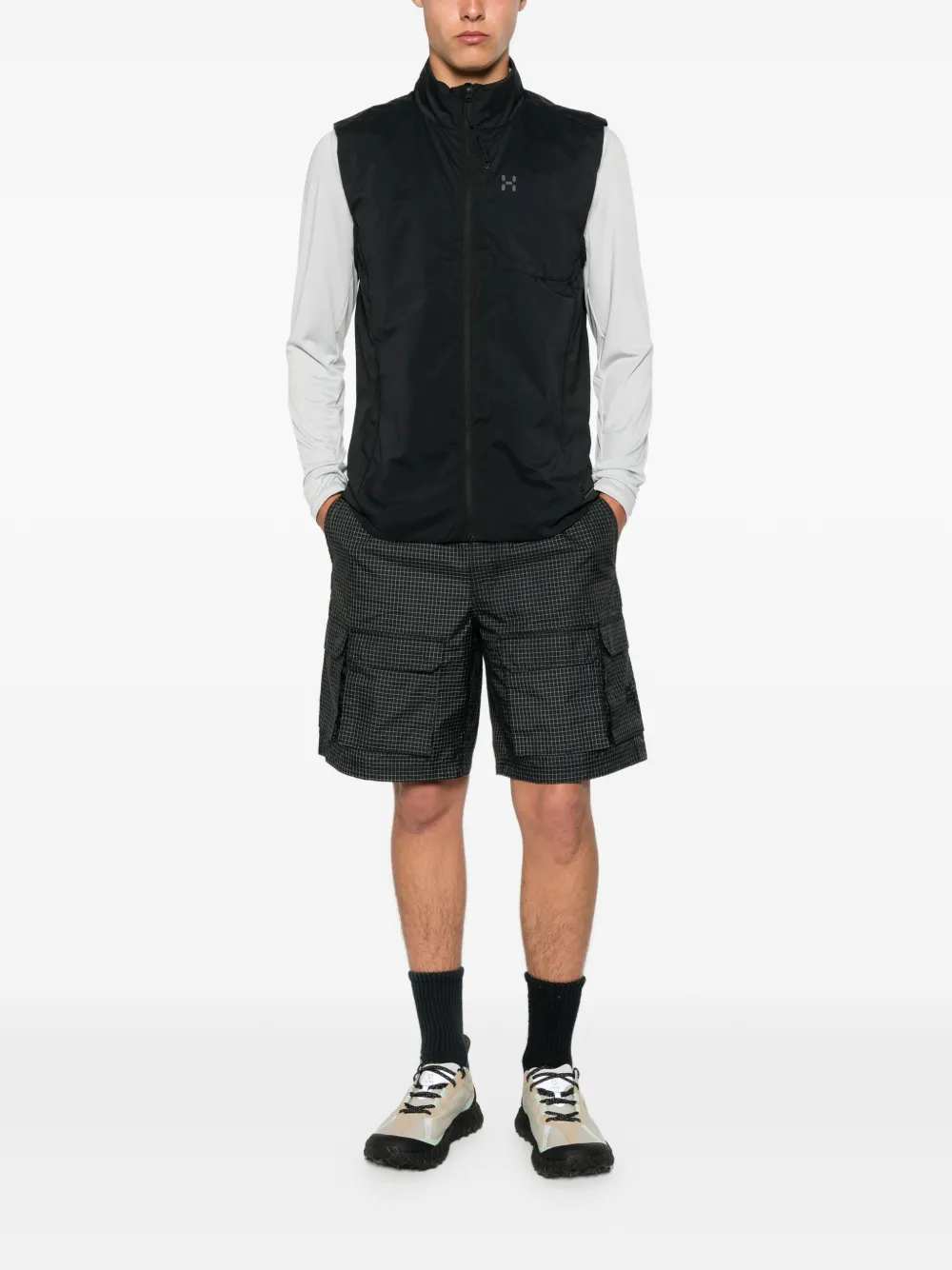 Haglöfs Jack met logoprint Zwart