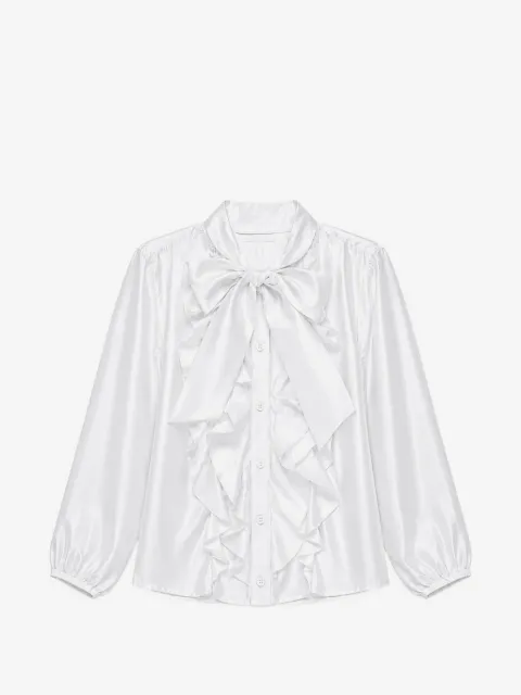Miss Grant Kids Blusa Lulu com babados e laço