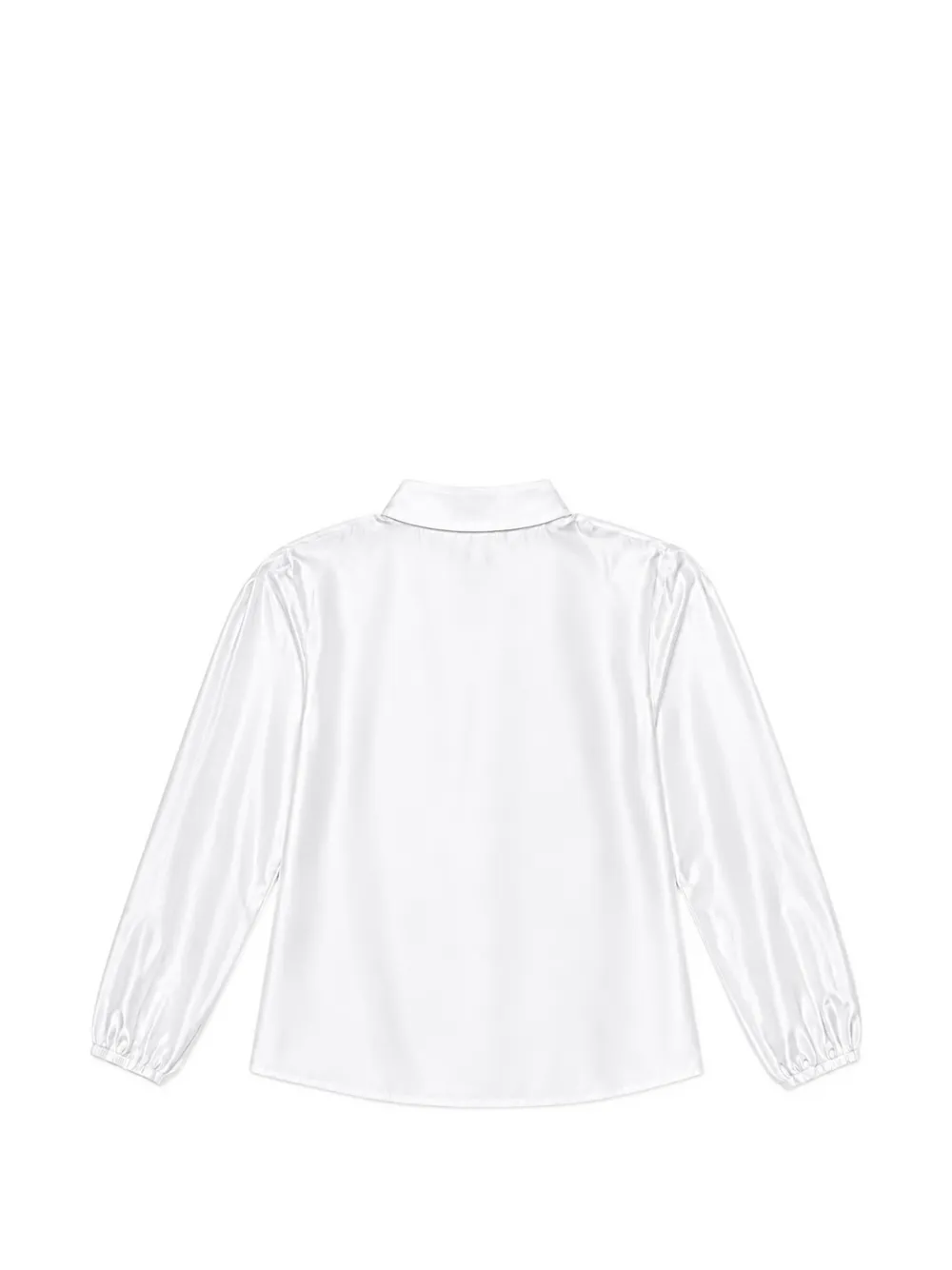 Miss Grant Kids Lulu blouse met ruches en strikdetail Wit