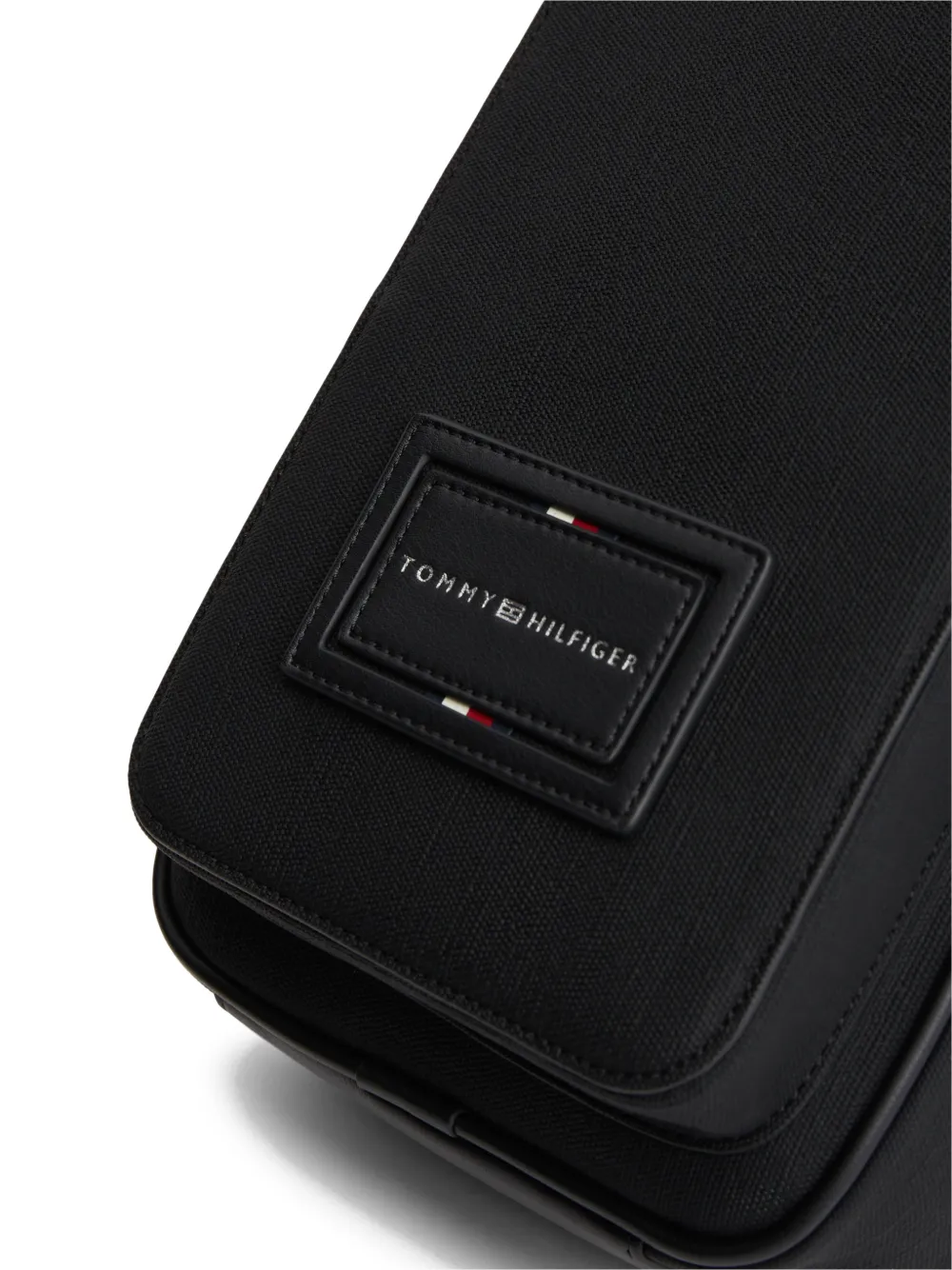 Tommy Hilfiger Messengertas met logopatch Zwart
