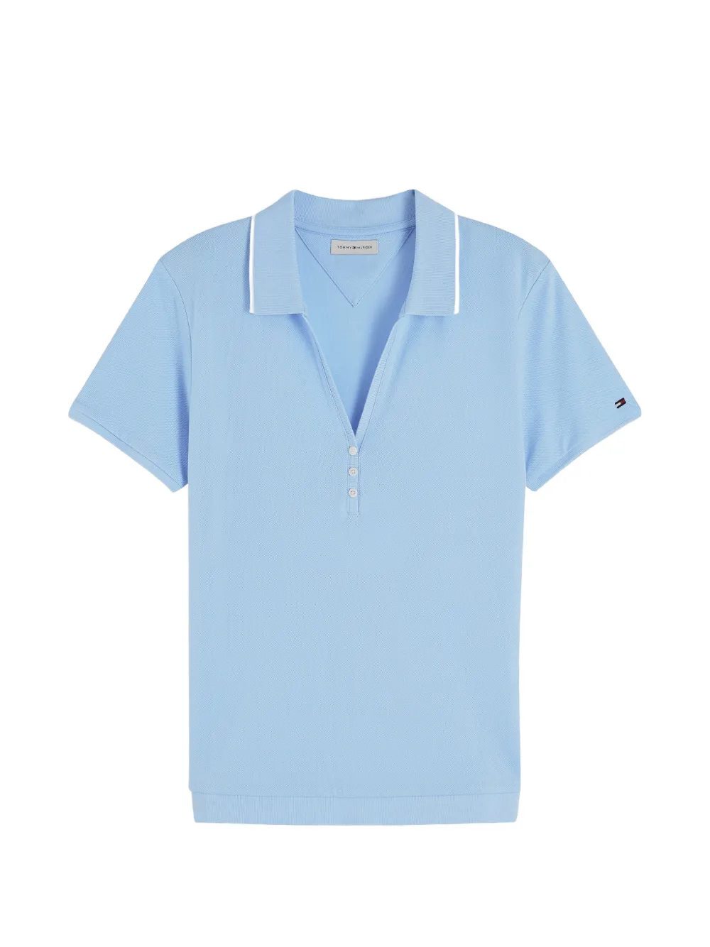 Tommy Hilfiger short-sleeve polo top - Blue