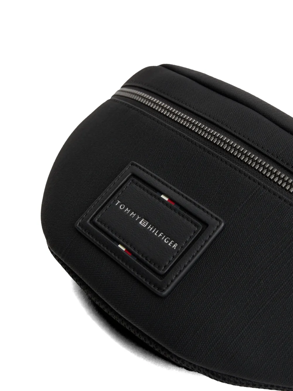 Tommy Hilfiger Heuptas met logopatch Zwart