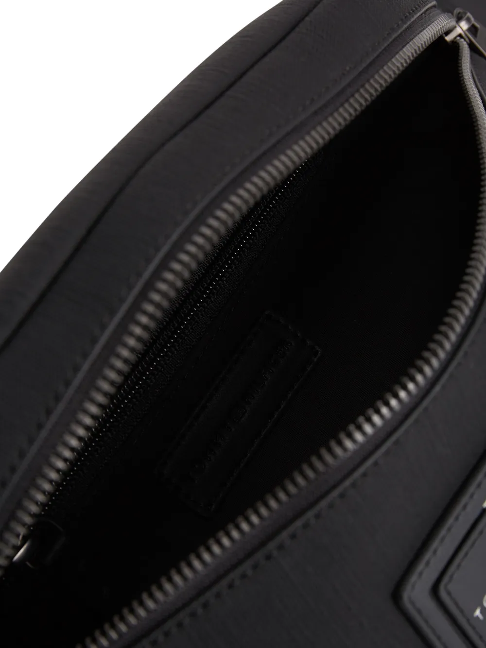 Tommy Hilfiger Heuptas met logopatch Zwart