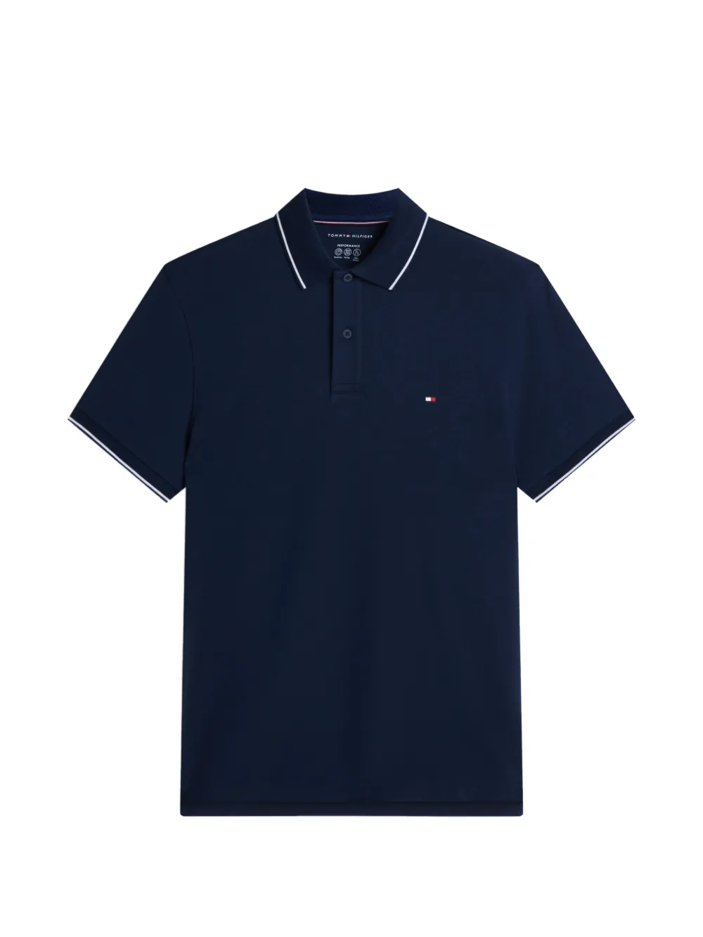 Tommy Hilfiger short-sleeve polo shirt - Blu