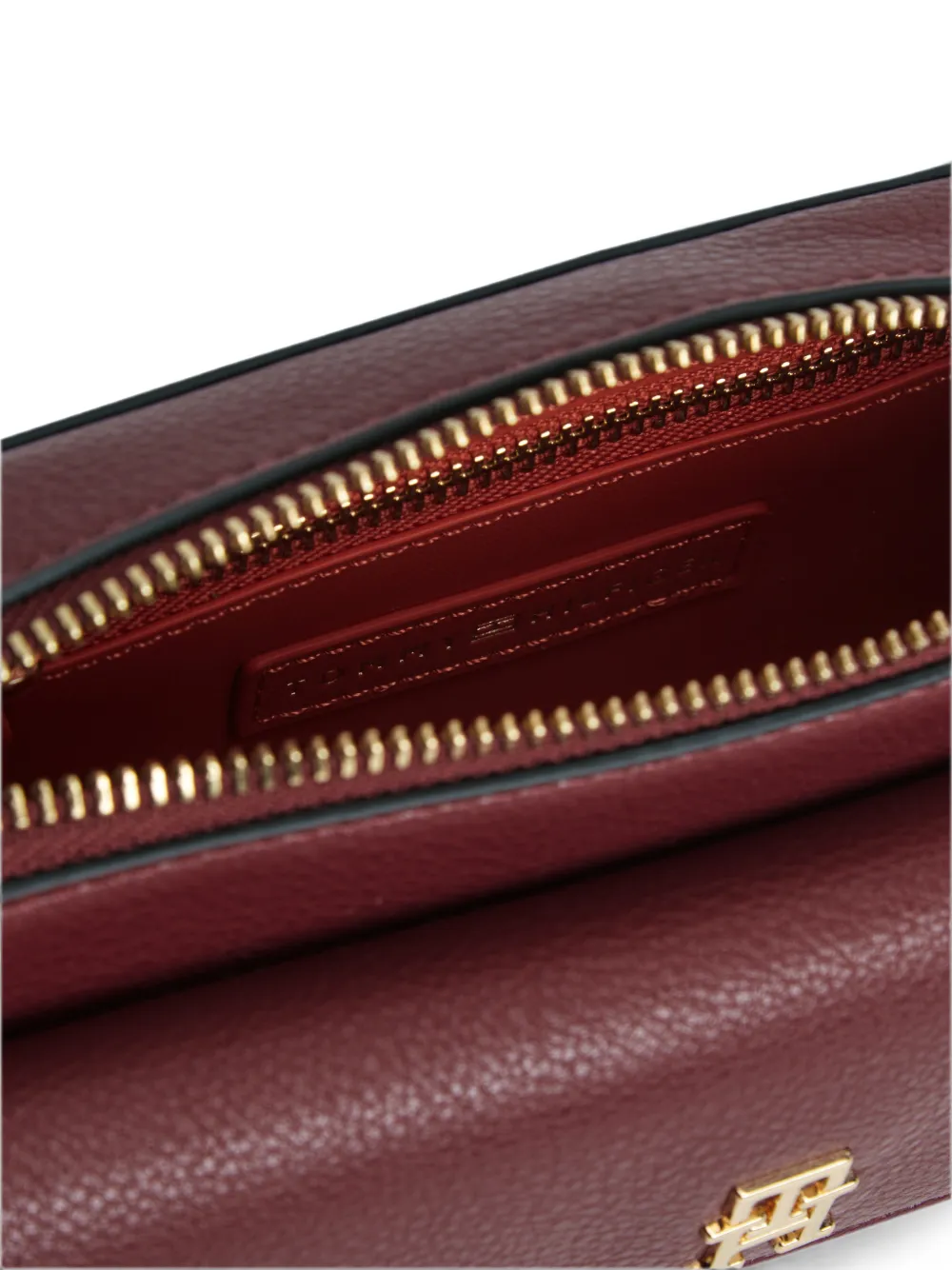 Tommy Hilfiger Schoudertas met logoplakkaat Rood