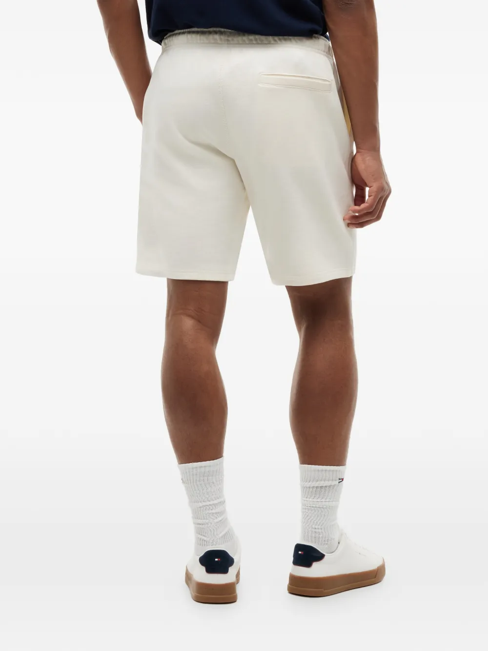 Tommy Hilfiger Shorts met logoprint Wit