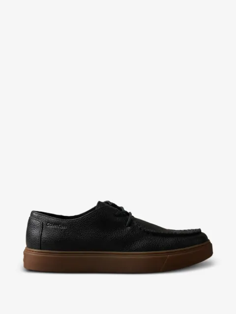 Calvin Klein pebbled boat shoes