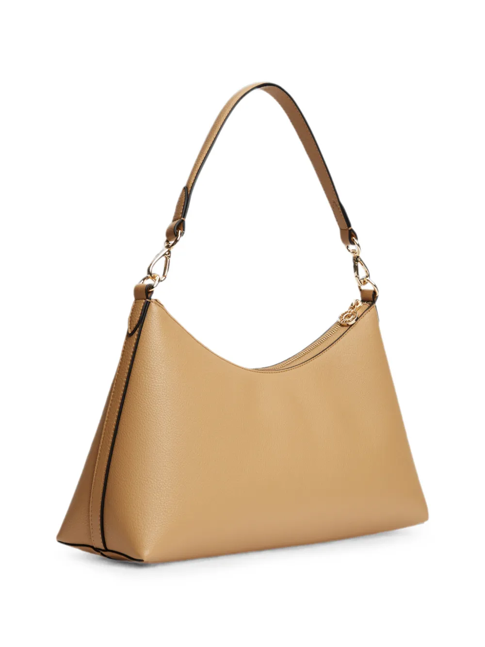 Tommy Hilfiger Schoudertas met logoplakkaat Beige