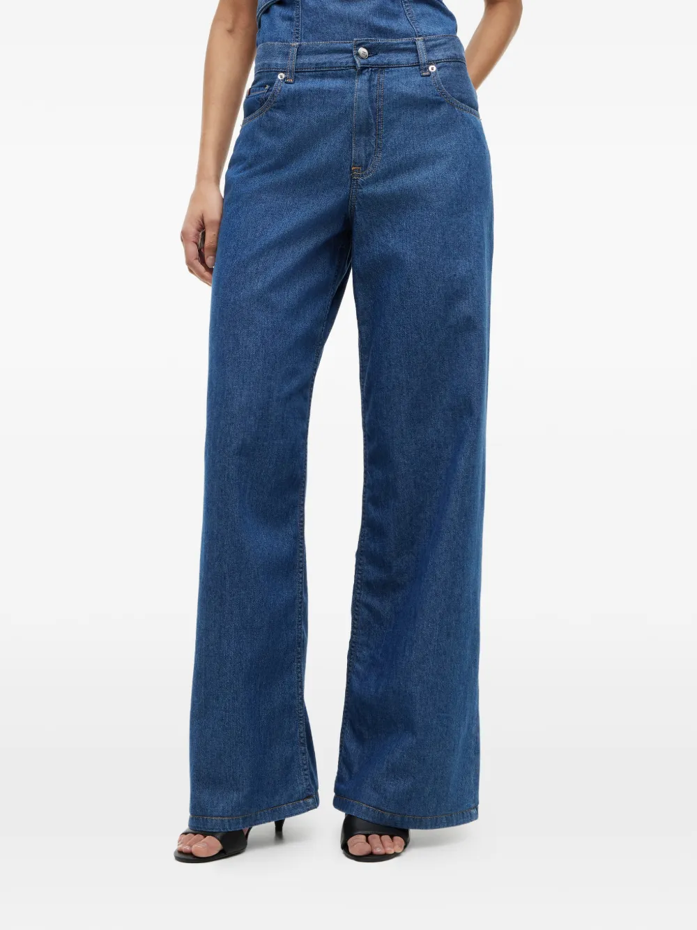  Tommy Hilfiger Vaqueros Anchos 70s - Azul 