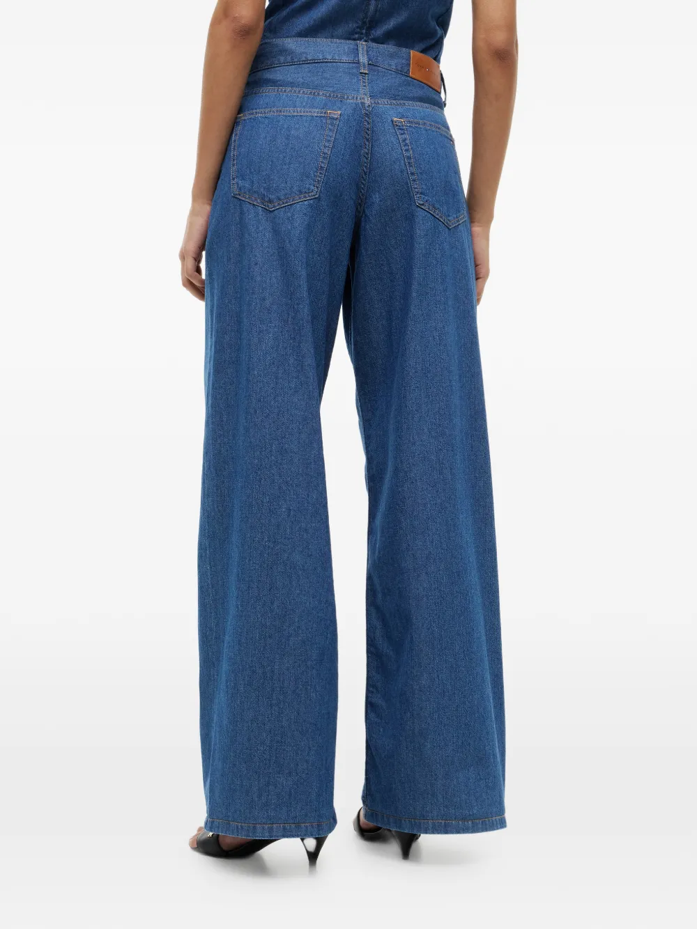 Tommy Hilfiger 70s jeans met wijde pijpen Blauw
