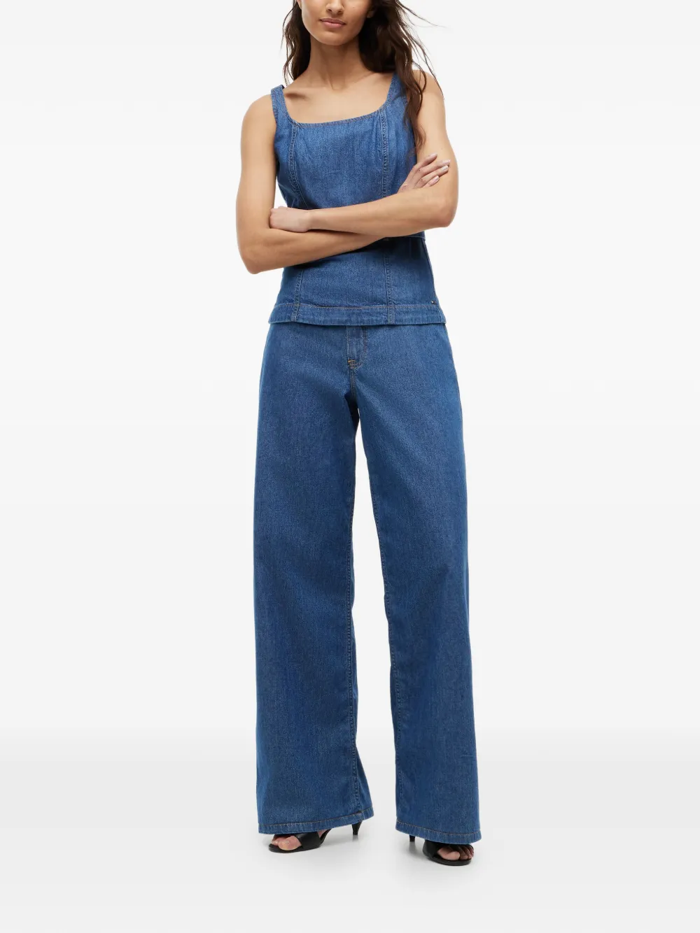  Tommy Hilfiger Vaqueros Anchos 70s - Azul 