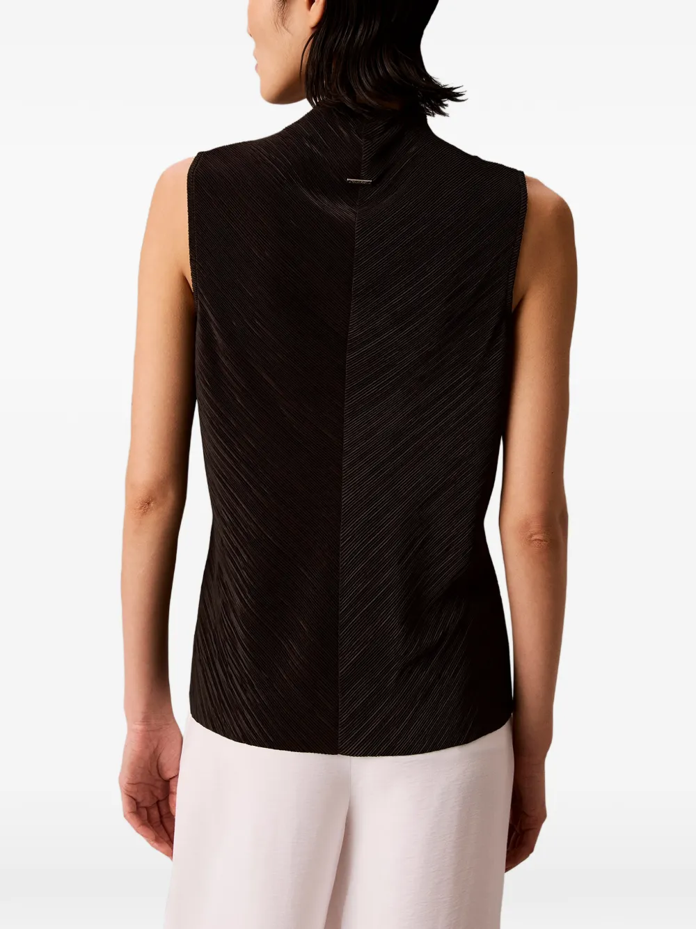 Calvin Klein Mouwloze tanktop Zwart